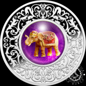 2023 - Estuche 500 CFA PROOF - Elephant - CAMERÚN