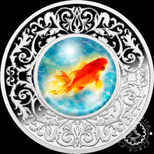 2023 - Estuche 500 CFA PROOF - Gold Fish - CAMERÚN