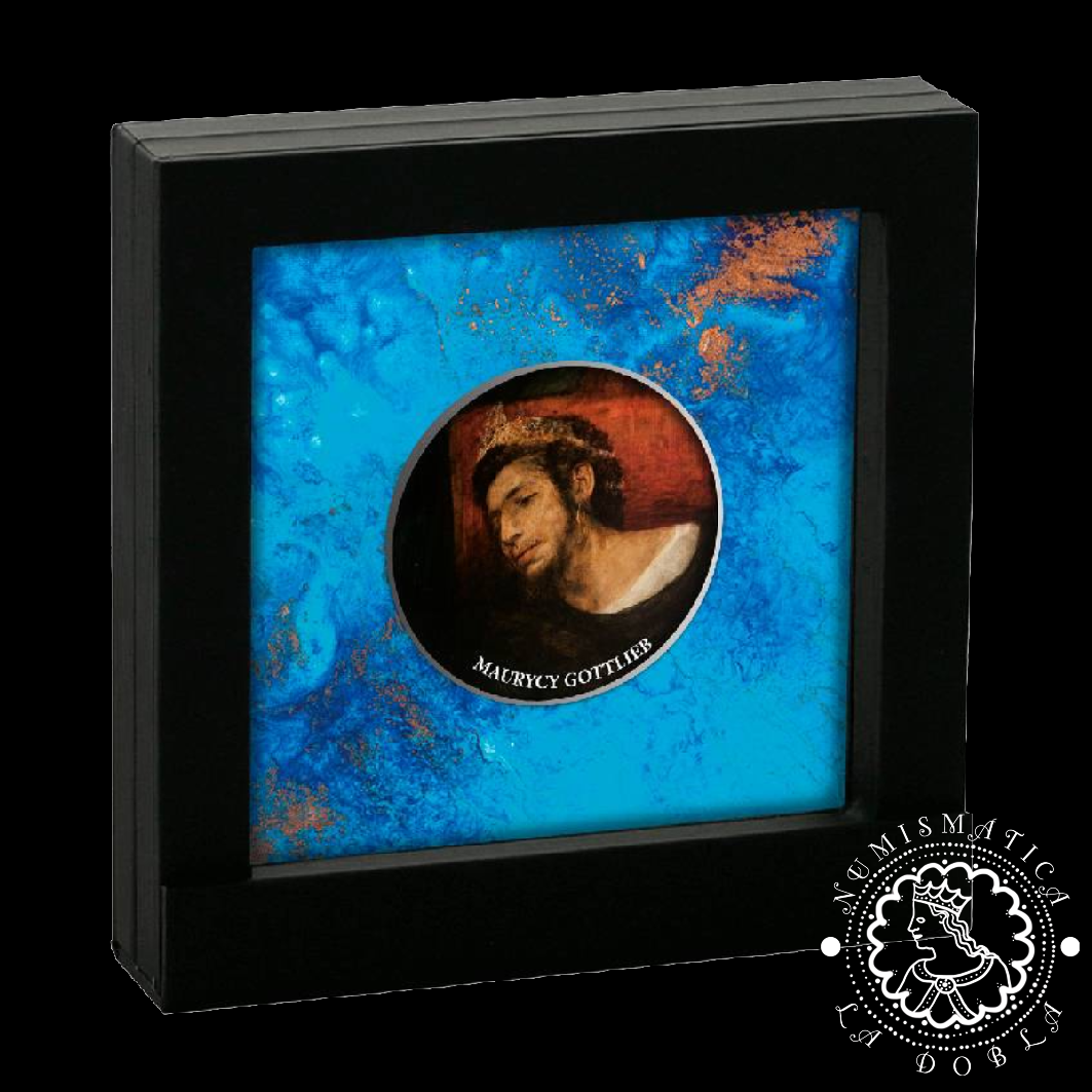 2023 - Estuche 500 CFA PROOF - Maurycy Gottlieb - Ahaswer - CAMERÚN