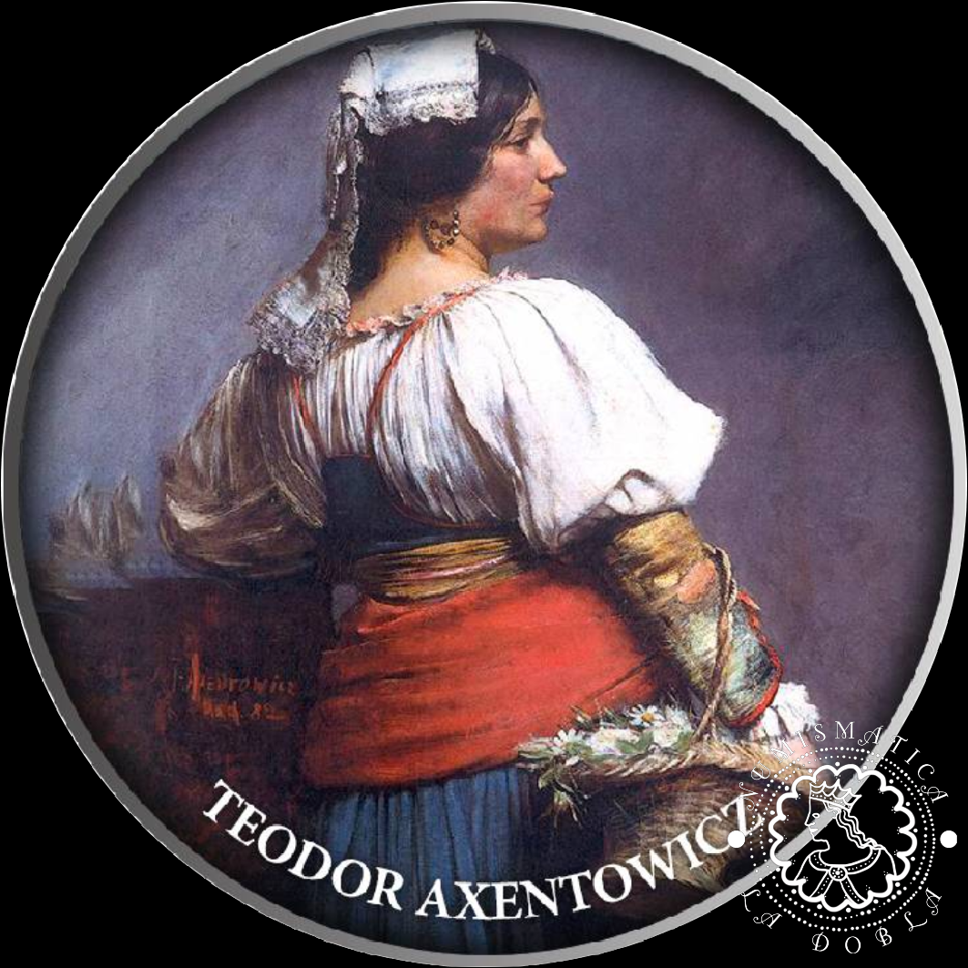 2023 - Estuche 500 CFA PROOF - Teodor Axentowicz - Italian Florist - CAMERÚN