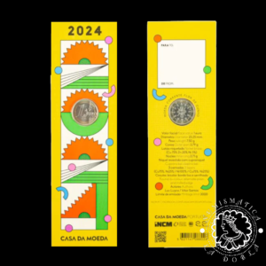 2024 - Cartera Oficial 1 EURO - Coincard FDC - PORTUGAL