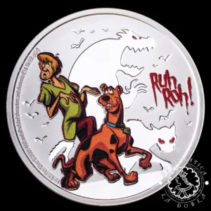 2024 - 1 Oz Plata PROOF - Scooby Doo - Ruh Roh - Niue