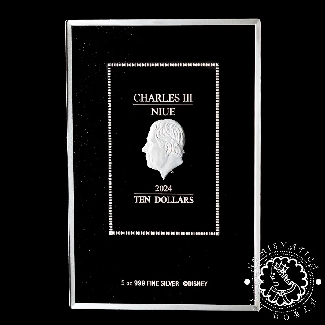 2024 - 5 Oz Plata PROOF - DISNEY - Alice in Wonderland - Niue