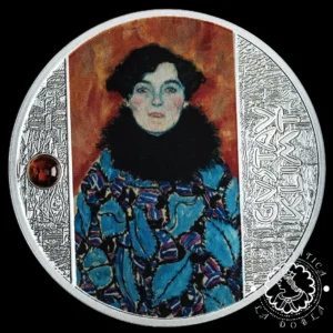2024 – 500 CFA Plata PROOF – Gustav Klimt – Portait of Johanna Staude – CAMERÚN