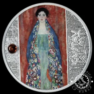 2024 – 500 CFA Plata PROOF – Gustav Klimt – Portait of Fräulein Lieser – CAMERÚN