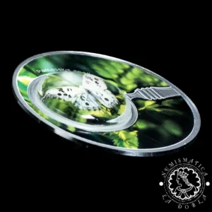 2024 - 500 CFA Plata PROOF - Mariposas - Parnassius Apollo - CAMERÚN