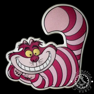 2025 - 2 Oz Plata PROOF - Alice in Wonderland - Cheshire Cat - AGORO