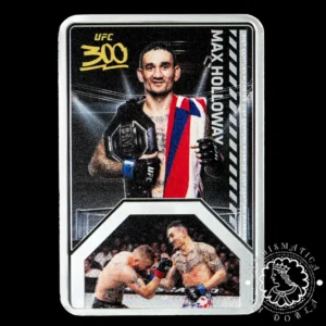 2024 - 1 Oz Plata PROOF - UFC Memorable Moments -  Max Holloway - AGORO
