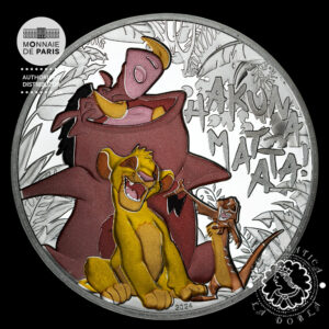 2024 - 10 EURO Plata PROOF - Disney El Rey León - FRANCIA