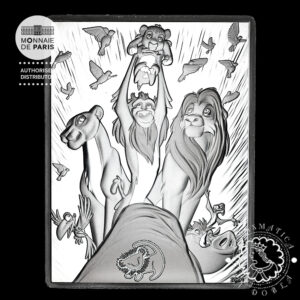 2024 - 10 EURO Plata PROOF - Disney El Rey León - FRANCIA