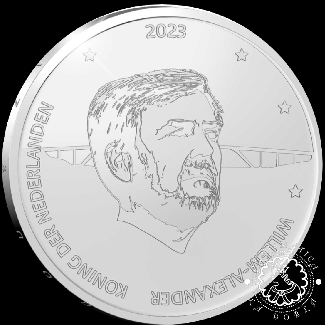 2024 - Cartera 5 EURO PROOF - Willemstad Curaçao - PAÍSES BAJOS