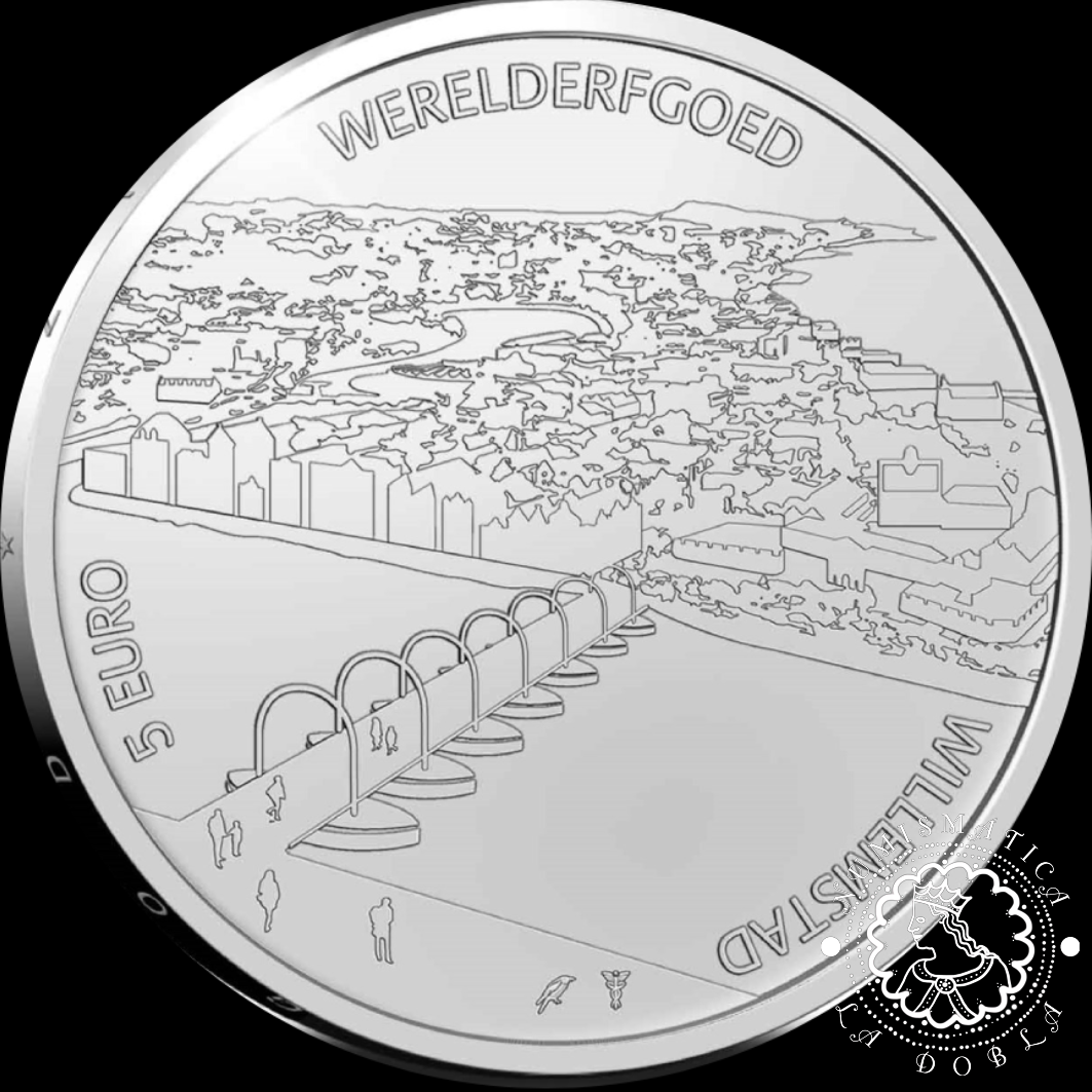2024 - Cartera 5 EURO PROOF - Willemstad Curaçao - PAÍSES BAJOS