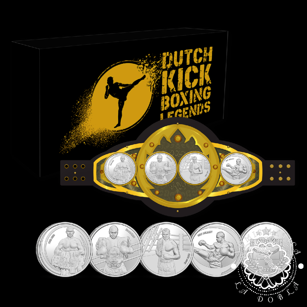 2024 - Estuche BU - Dutch Kick Boxing Legends - PAÍSES BAJOS
