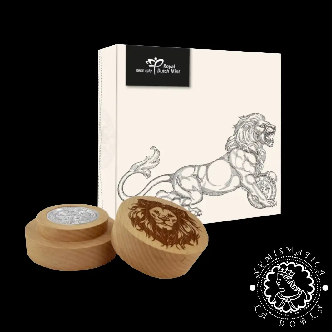 2024 - 1 Silver Oz PROOF - Lion Dollar - Leeuwendaalder - PAÍSES BAJOS