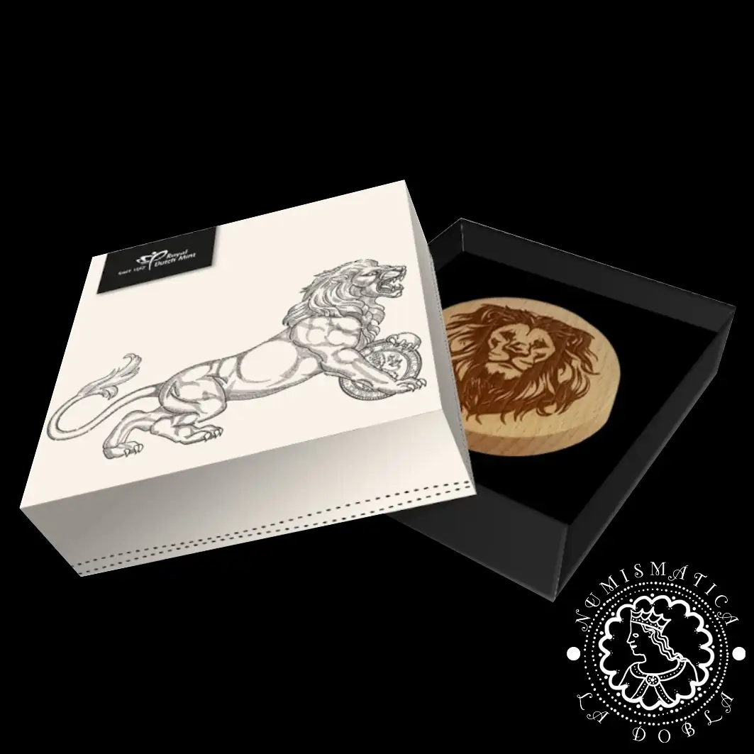 2024 - 2 Silver Oz PROOF - Lion Dollar - Leeuwendaalder - PAÍSES BAJOS