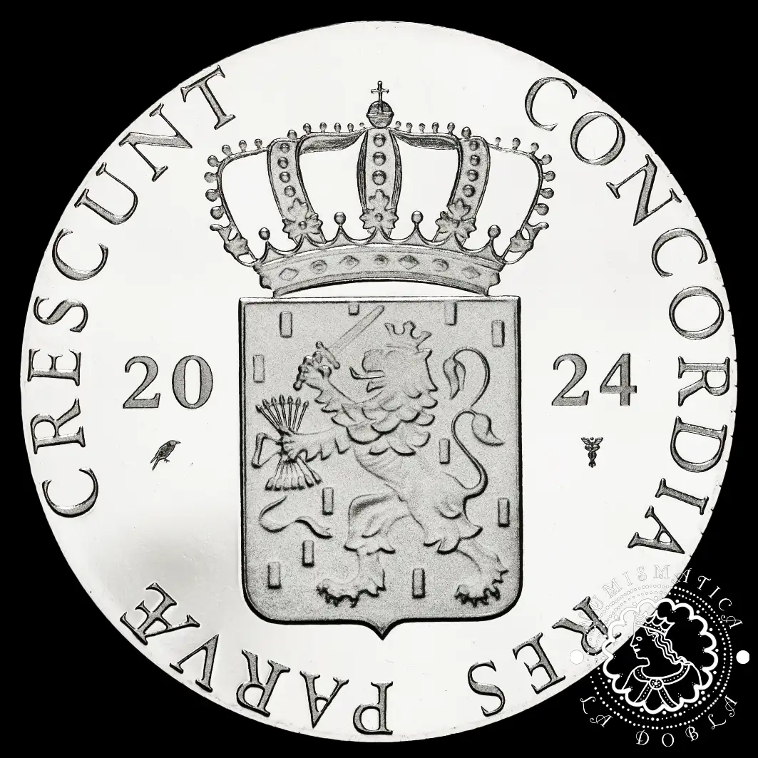 2024 - Estuche Silver DUCAT PROOF - Amsterdamse Poort - PAÍSES BAJOS