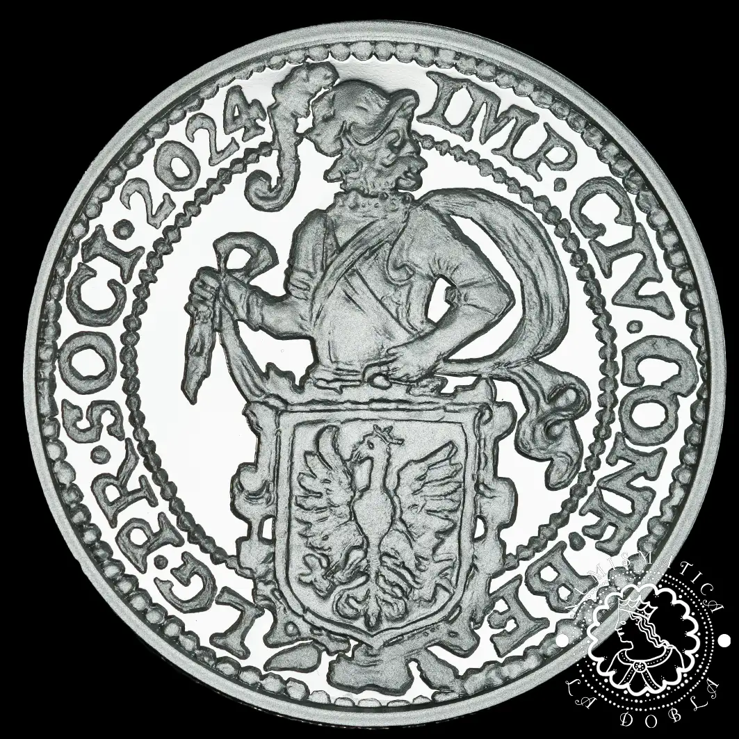 2024 - 2 Silver Oz PROOF - Lion Dollar - Leeuwendaalder - PAÍSES BAJOS