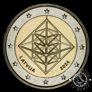 2024 - 2 Euro Cartucho UNC - LETONIA (Puzuris)