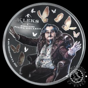 2025 - 1 DOLLAR Plata PROOF - Kleks - THE BARBER’S INVENTION - NIUE