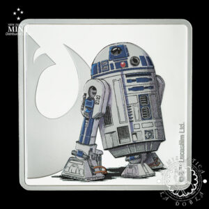 2025 - 1 Oz Plata PROOF - STAR WARS - Luke Skywalker & R2D2 - AGORO