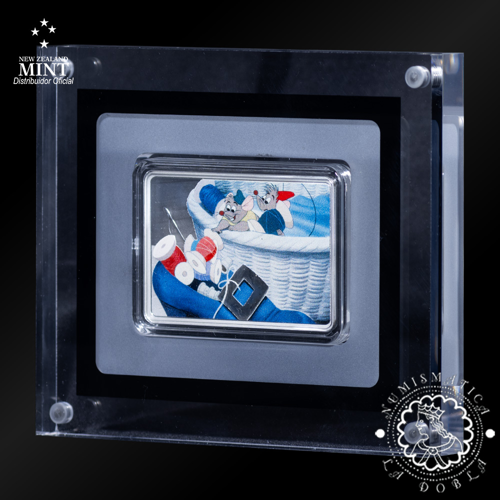 2025 - 1 Oz Plata PROOF - CENICIENTA - Jac & Gus - AGORO