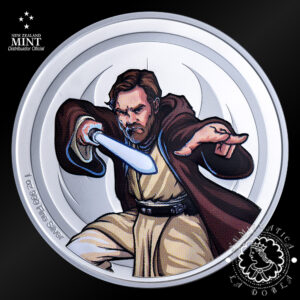 2025 - 1 Oz Plata PROOF - STAR WARS - Obi-Wan Kenobi VS Anakin Skywalker - AGORO