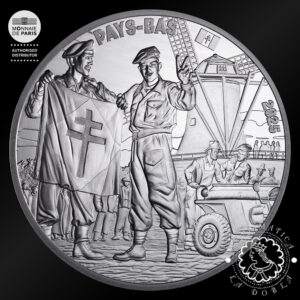 2025 - 10 EURO Plata PROOF - V-E Day - French Soldier - FRANCIA