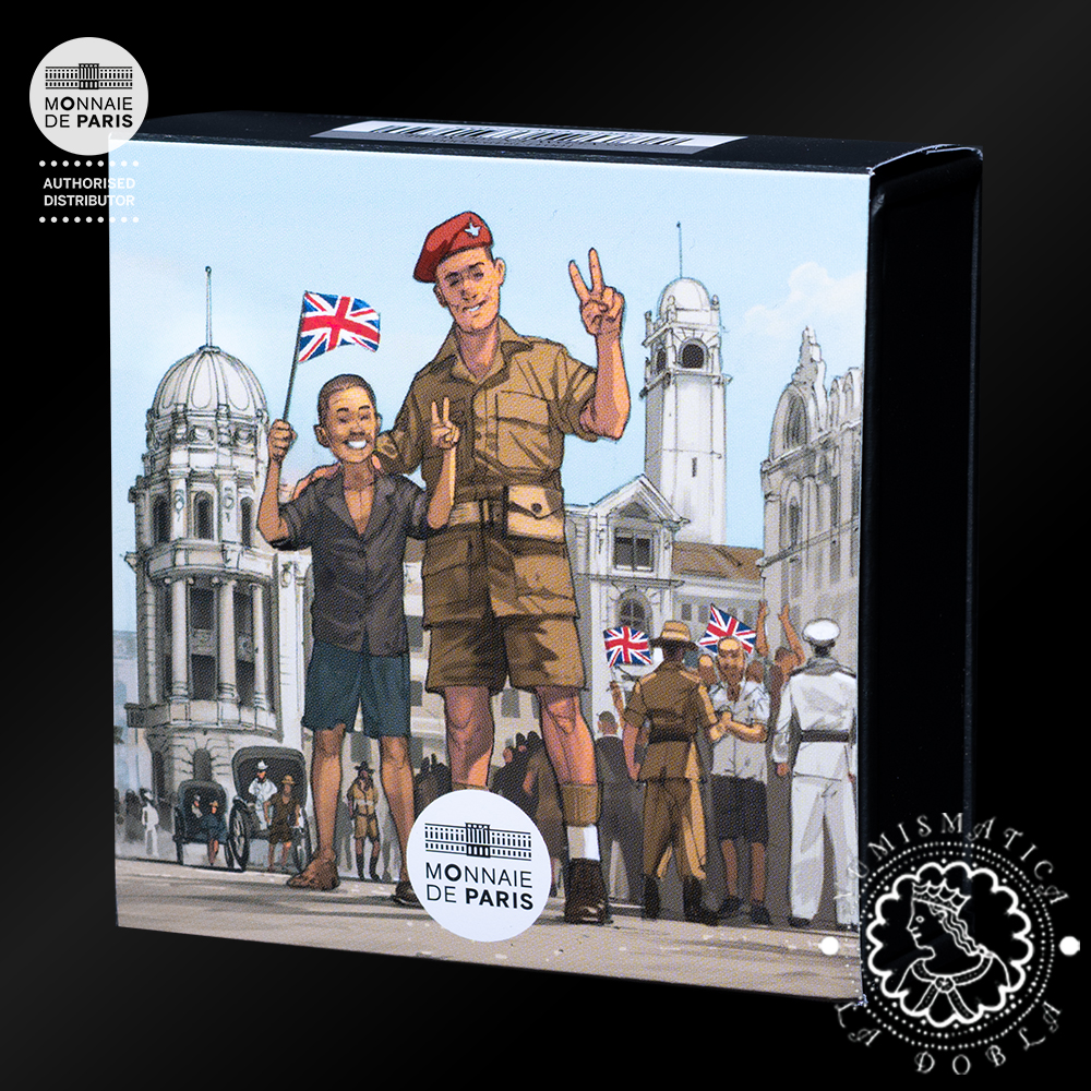 2025 - 10 EURO Plata PROOF - V-E Day - British Soldier - FRANCIA