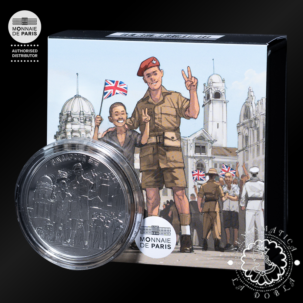 2025 - 10 EURO Plata PROOF - V-E Day - British Soldier - FRANCIA