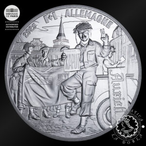 2025 - 10 EURO Plata PROOF - V-E Day - Canadian Soldier - FRANCIA