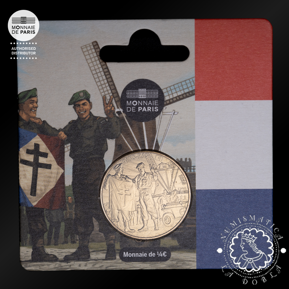 2025 - Pack V-E Day 1/4 EURO SC - FRANCIA