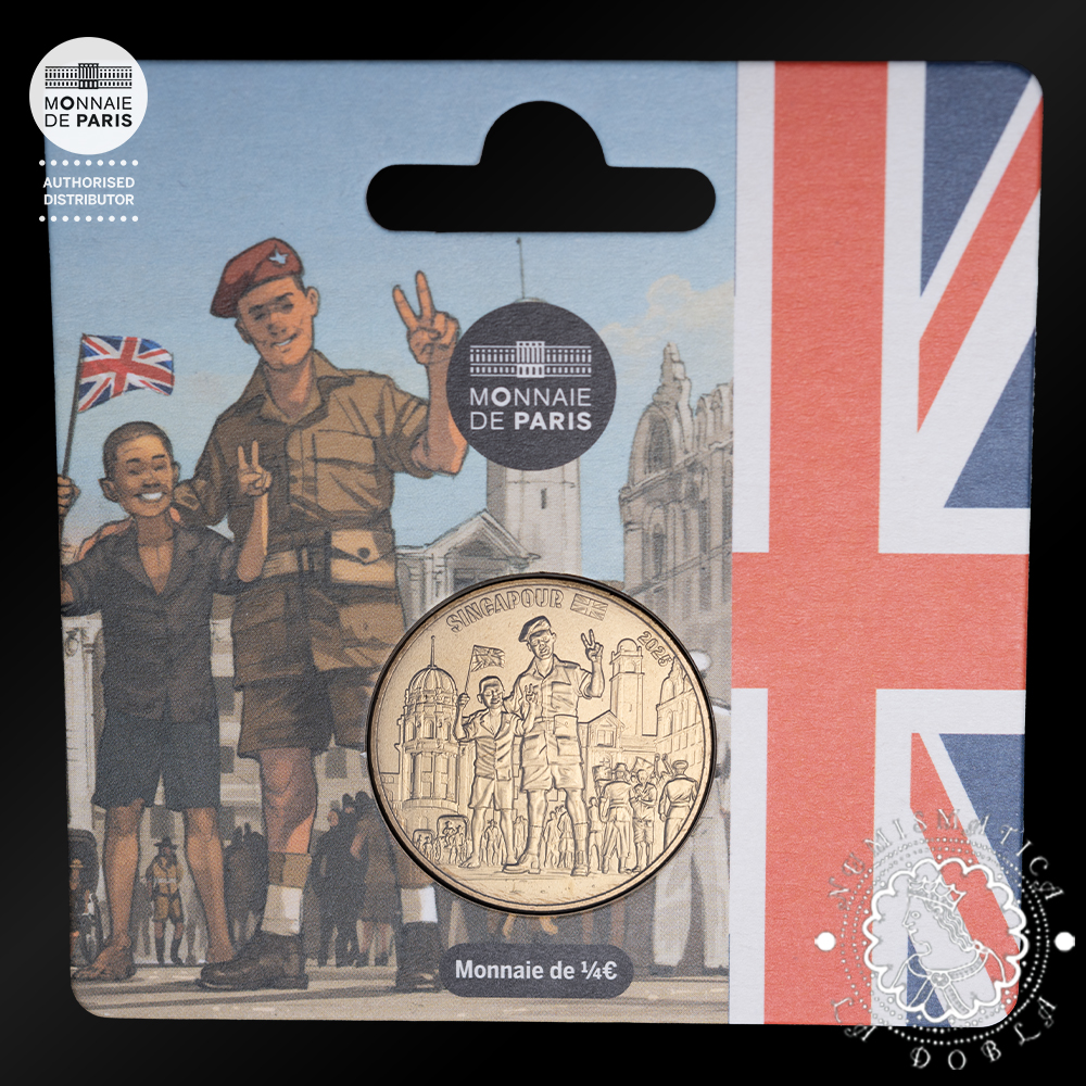 2025 - Pack V-E Day 1/4 EURO SC - FRANCIA