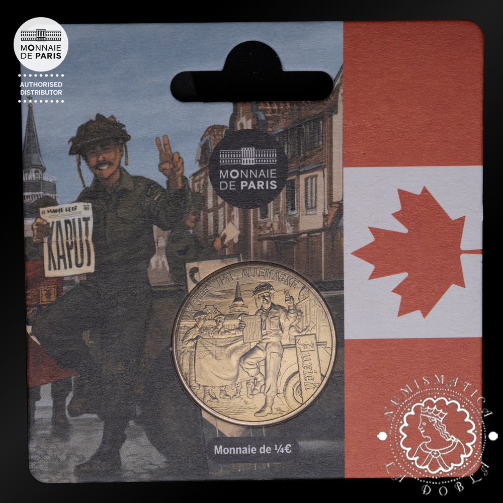 2025 - Pack V-E Day 1/4 EURO SC - FRANCIA