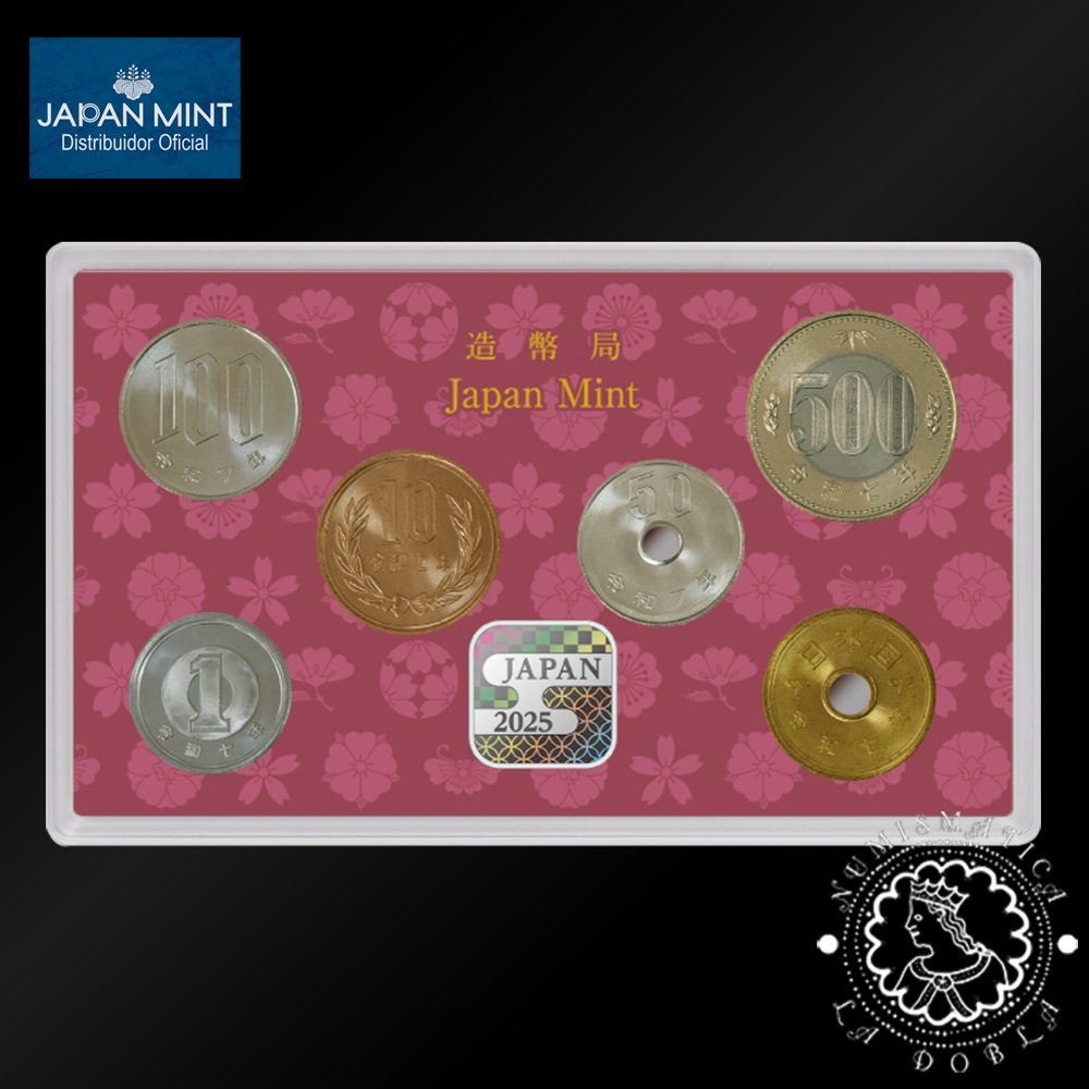 2025 - Cartera Oficial Yen - Mint Set BU - JAPÓN (Serpiente)