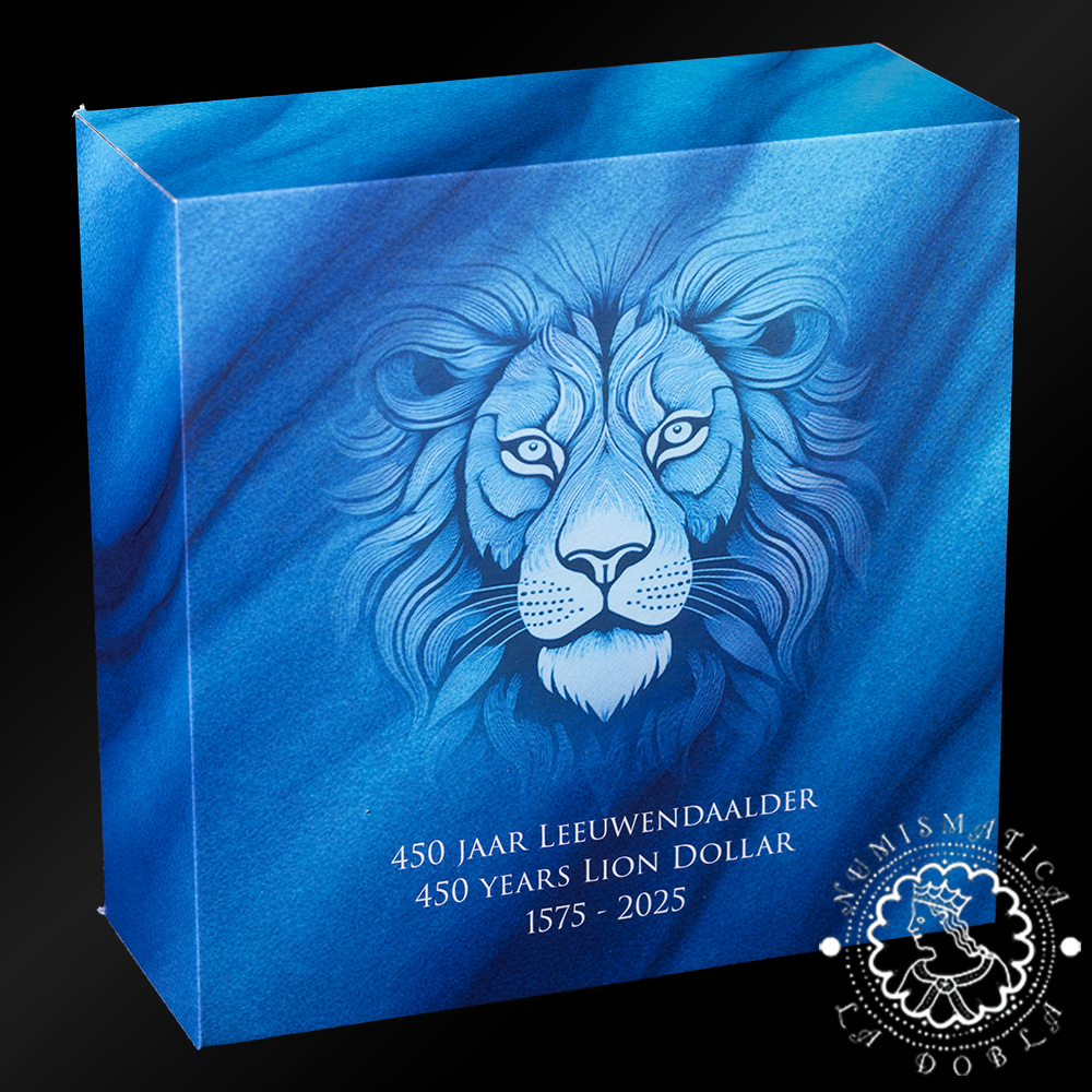 2025 - 1 Oz Plata PROOF - Lion Dollar - Leeuwendaalder - PAÍSES BAJOS
