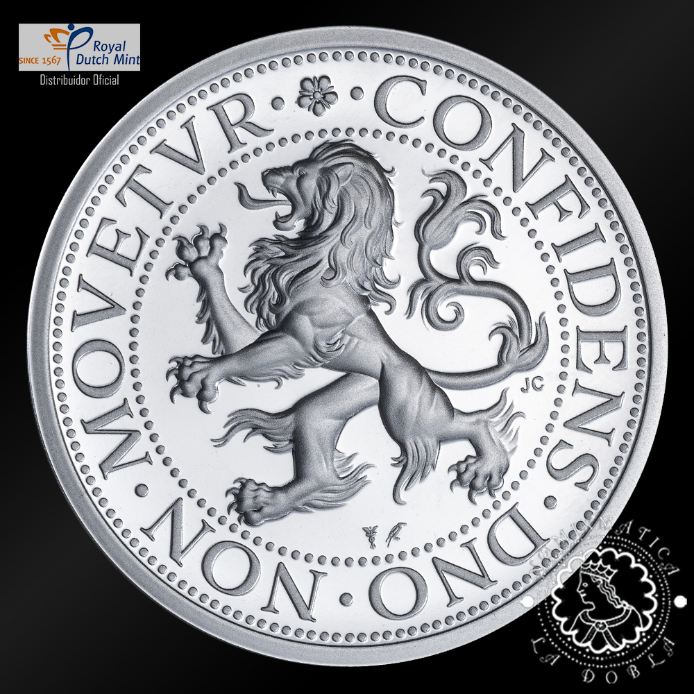 2025 - 1 Oz Plata PROOF - Lion Dollar - Leeuwendaalder - PAÍSES BAJOS