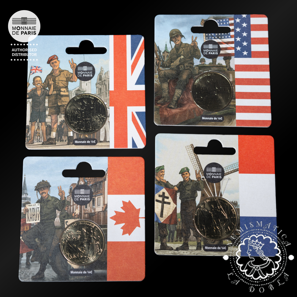 2025 - Pack V-E Day 1/4 EURO SC - FRANCIA
