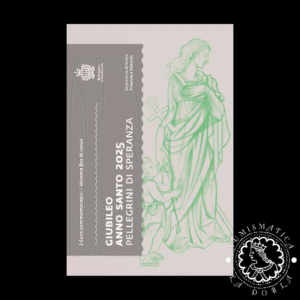2025 - Cartera Oficial 2 Euro - Coincard FDC - SAN MARINO (Jubileo Año Santo - Peregrinos de la Esperanza)