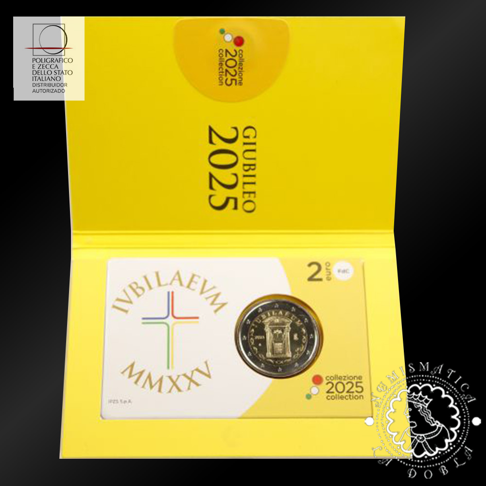 2025 - 2 Euro Coincard FDC - ITALIA (Jubileo)