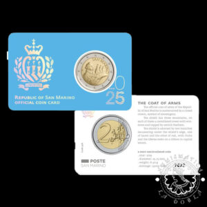 2025 - Cartera Oficial 2 Euro - Coincard BU - SAN MARINO