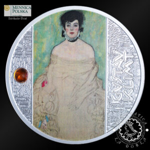 2024 – 500 CFA Plata PROOF – Gustav Klimt – Portait of Amaile Zuckerandl – CAMERÚN