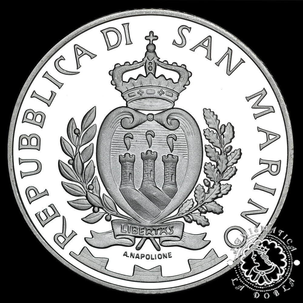 2025 - 10 EURO Plata PROOF - Policía Civil - SAN MARINO