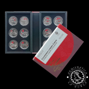 2025 - Serie Completa 12x 10 EURO SC - Calendario Lunar Chino - SAN MARINO