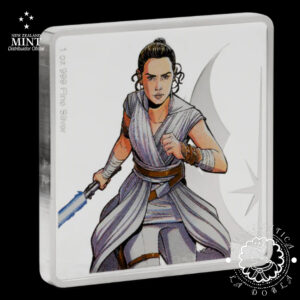 2025 - 1 Oz Plata PROOF - STAR WARS - Rey & BB-8 - AGORO
