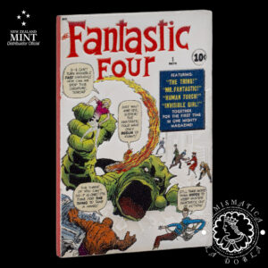 2025 - 1 Oz Plata PROOF - MARVEL COMIX - Cuatro Fantásticos Portada - AGORO