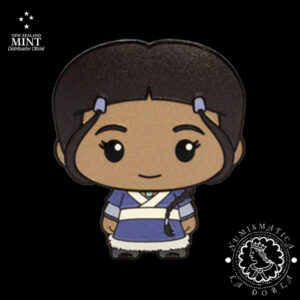 2025 - 2 DOLLARS Plata PROOF - Airbender El último Guerrero - Katara Chibi - AGORO