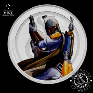 2025 - 1 Oz Plata PROOF - STAR WARS - Han Solo VS Boba Fett - AGORO
