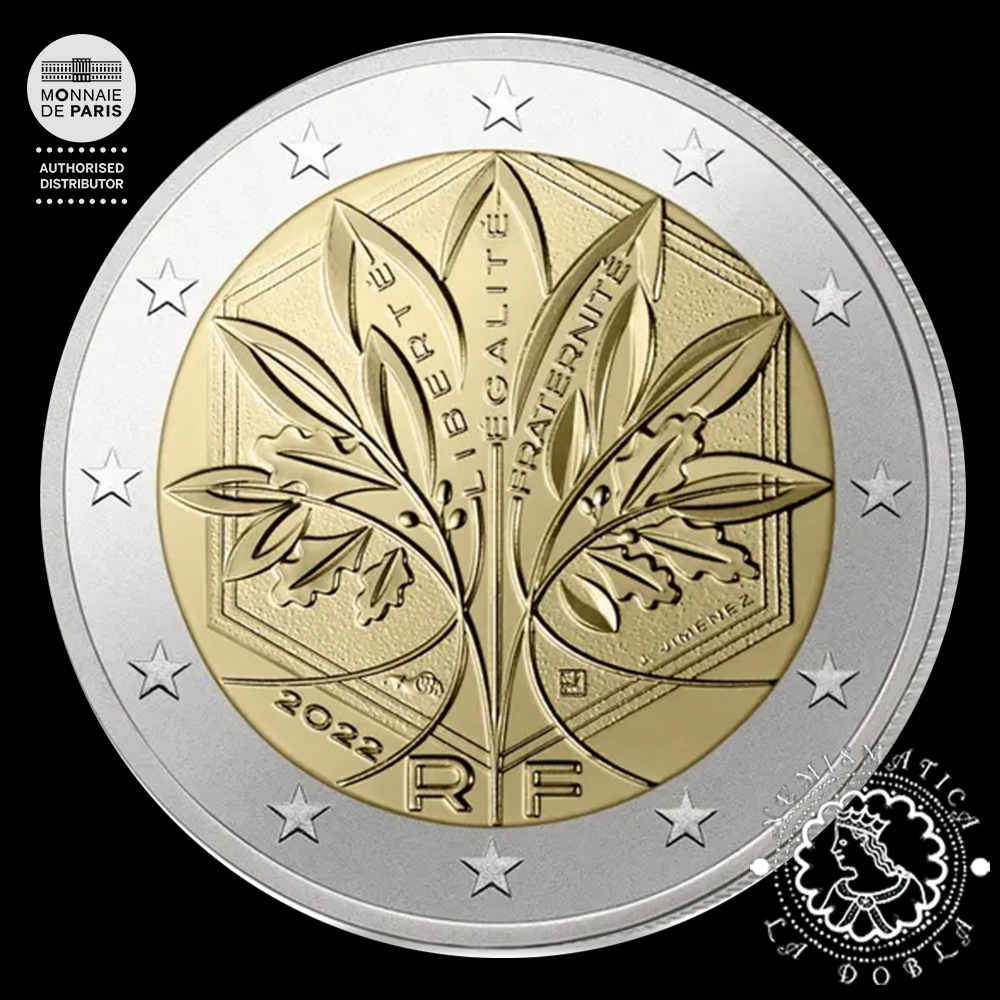 2022 - Cartera Oficial Euro - Mint Set BU - FRANCIA