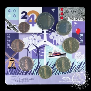 2024 - Cartera Oficial Euro - Mint Set  BU - PAÍSES BAJOS (Aire)