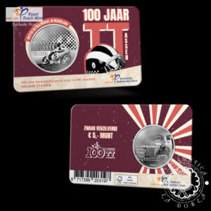 2025 - Coincard 5 EURO SC - 100 An Circuito Assen - PAÍSES BAJOS